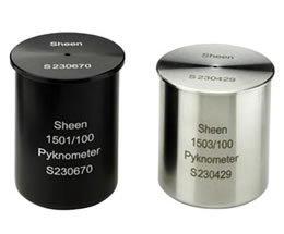 Sheen Specific Gravity Cups (Pyknometer)  Alloy and Stainless steel